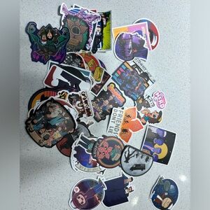 Various Stranger Things Stickers